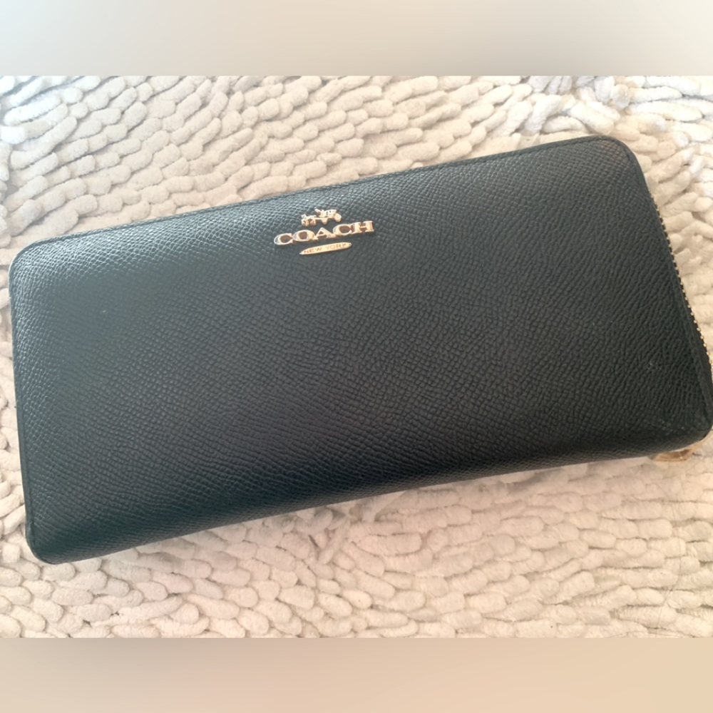 Coach Black Wallet